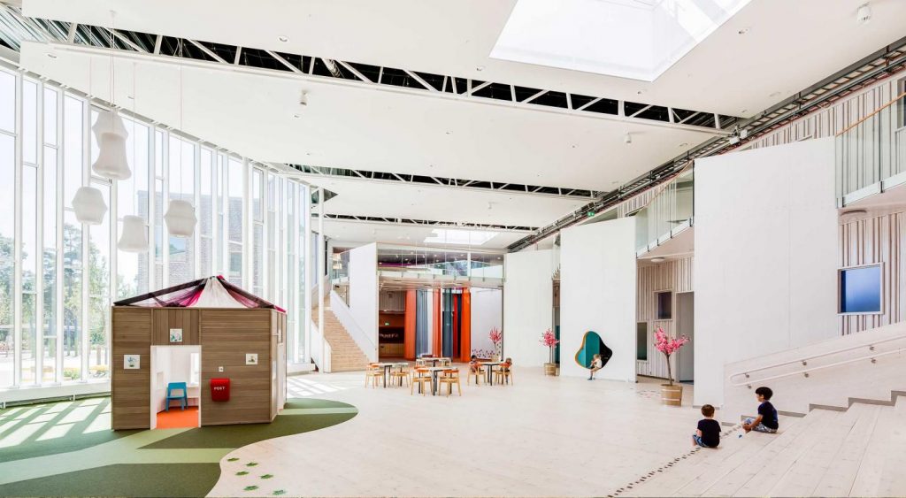 幼兒園室內(nèi)大廳設(shè)計主要區(qū)域有哪些？